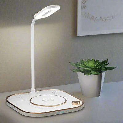 3 -1 LED Desk Lamp Wireless Charger