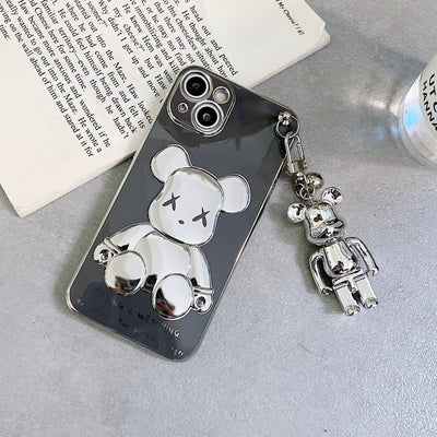 3D Bear Chain iPhone CaseiPhones cases