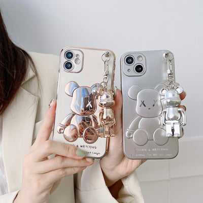 3D Bear Chain iPhone CaseiPhones cases