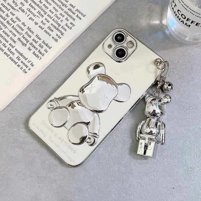 3D Bear Chain iPhone CaseiPhones cases