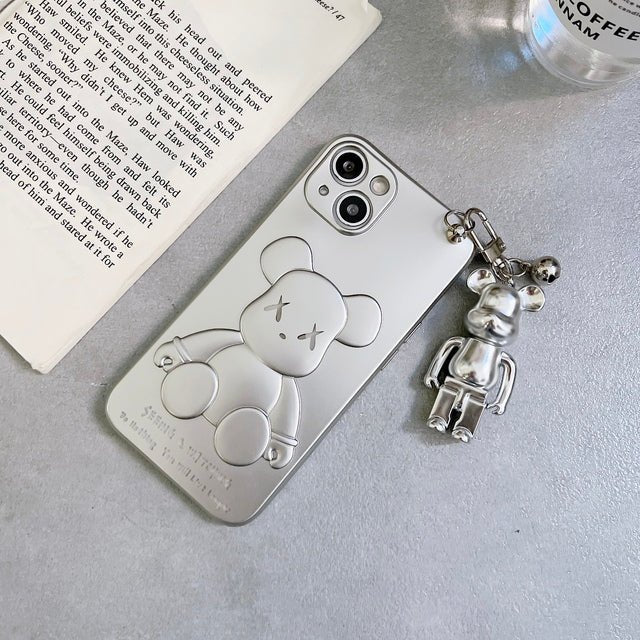 3D Bear Chain iPhone CaseiPhones cases