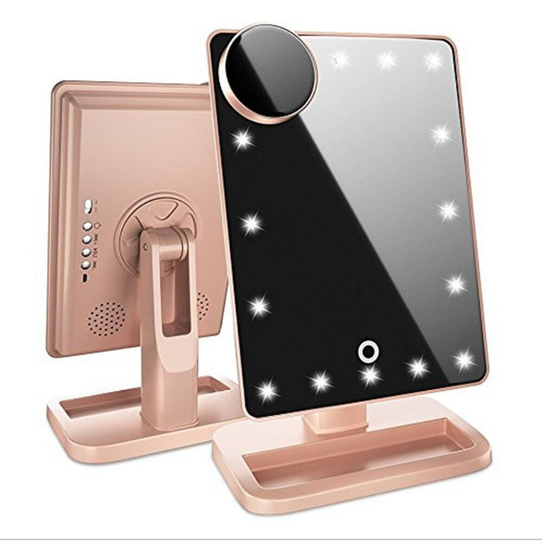 Touch Screen Makeup Mirror  Bluetooth Music Speaker - Le’Nique Closet 