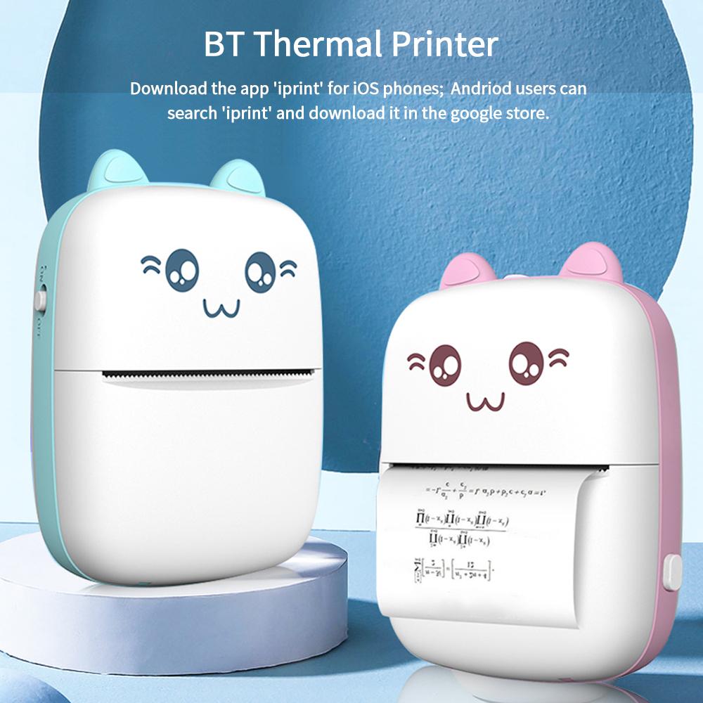 Bluetooth - Compatible Mini Printer