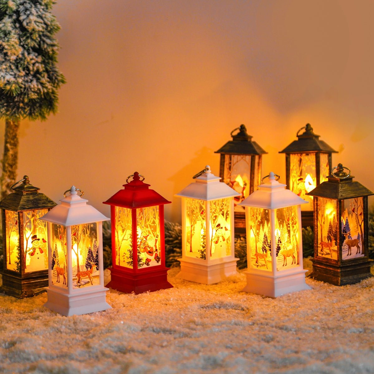 Christmas Lantern LightLightning