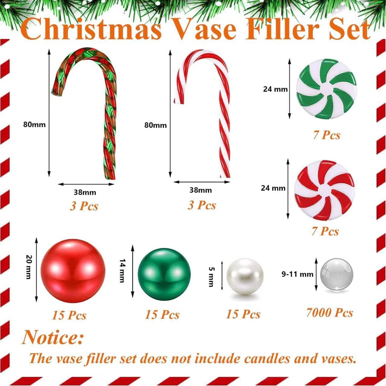 Christmas Vase FillerChristmas vase