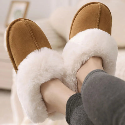 Comwarm Fluffy Fur Slippers For Women and Men