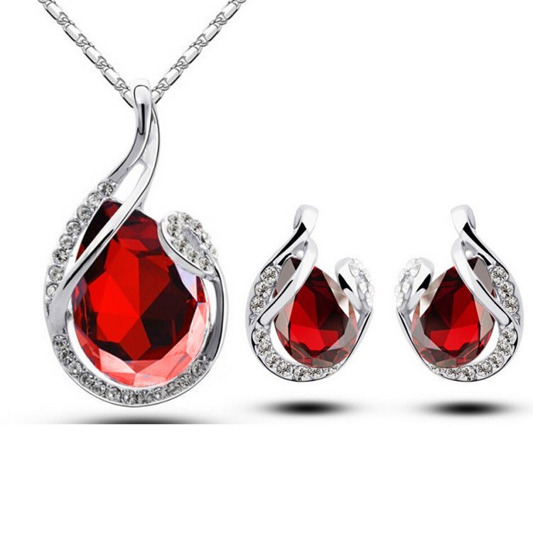 Dazzling 3 piece Jewelry setsEarrings jewelry set