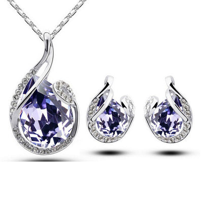 Dazzling 3 piece Jewelry setsEarrings jewelry set