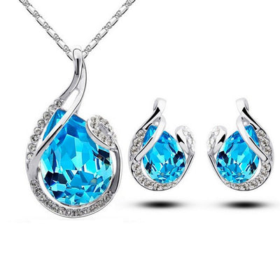 Dazzling 3 piece Jewelry setsEarrings jewelry set