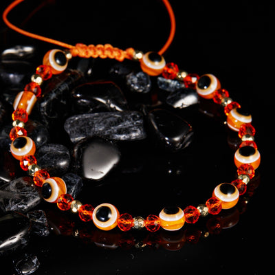 Eye Crystal Bead Bracelet