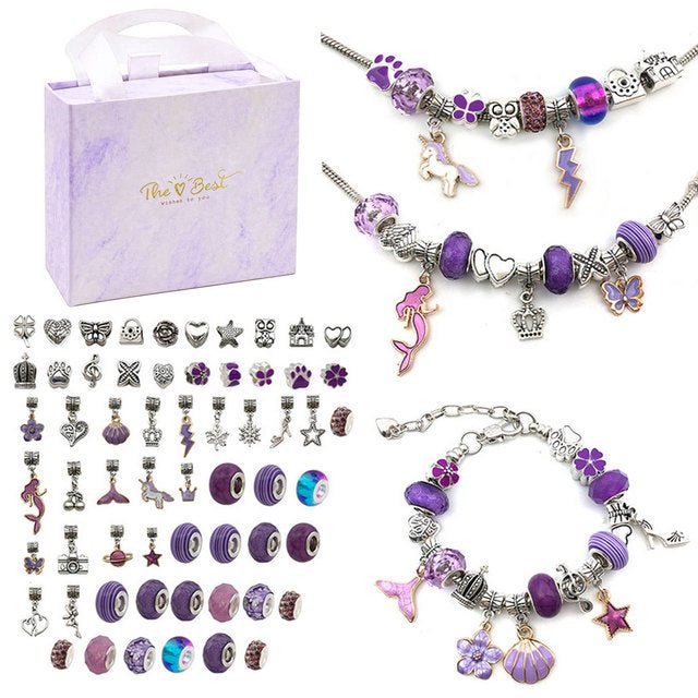 Fashion Jewelry Charm KitCharm bracelet set