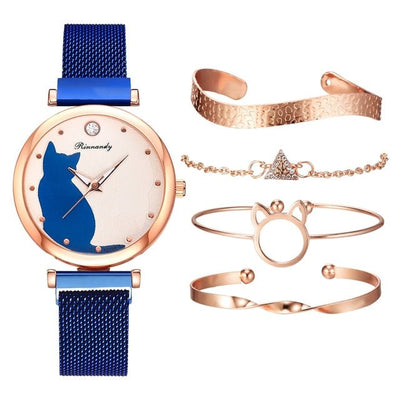 Fashionable jewelry watch set for womenWomen watch