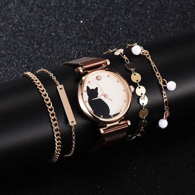 Fashionable jewelry watch set for womenWomen watch