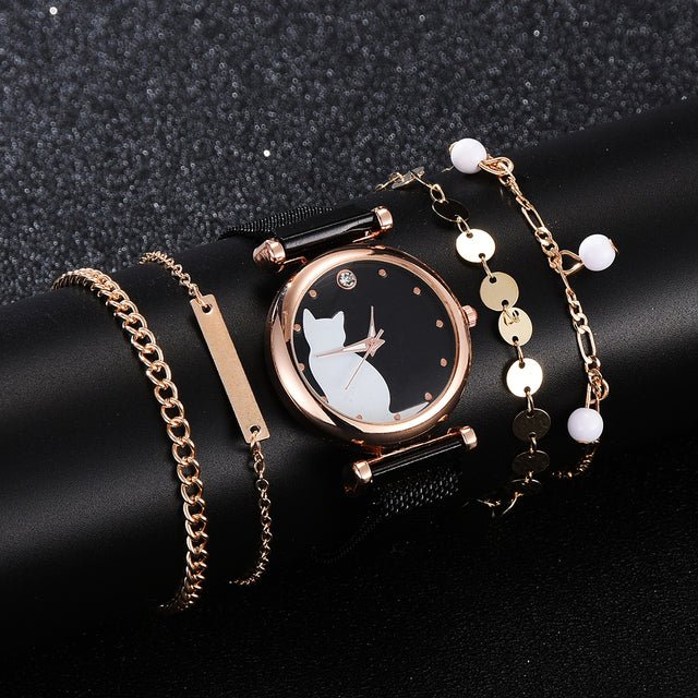 Fashionable jewelry watch set for womenWomen watch