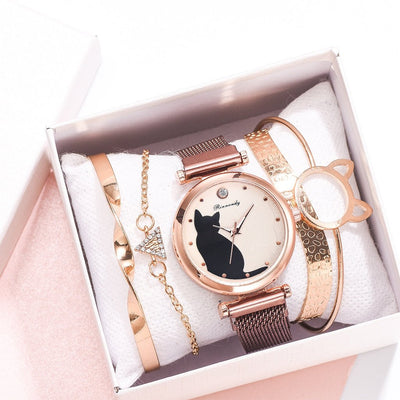 Fashionable jewelry watch set for womenWomen watch