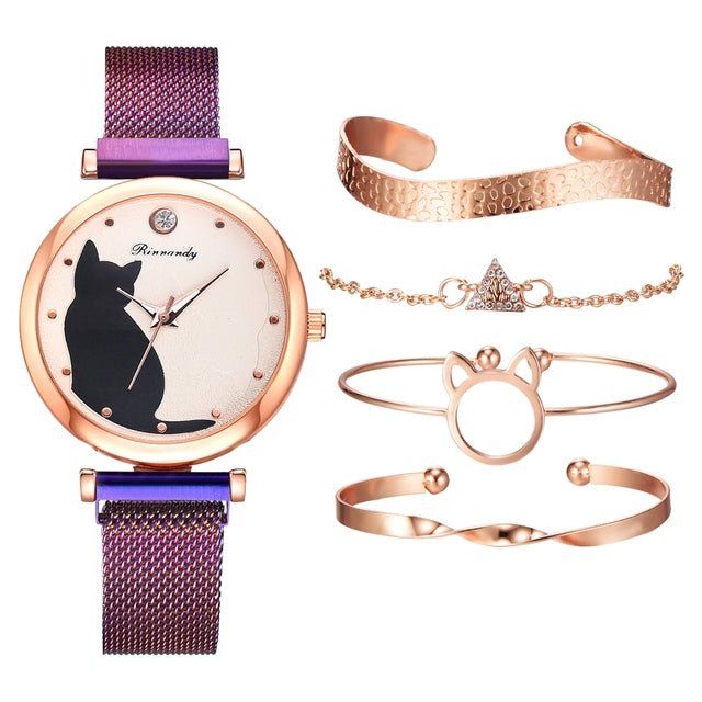 Fashionable jewelry watch set for womenWomen watch