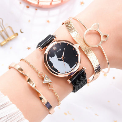 Fashionable jewelry watch set for womenWomen watch