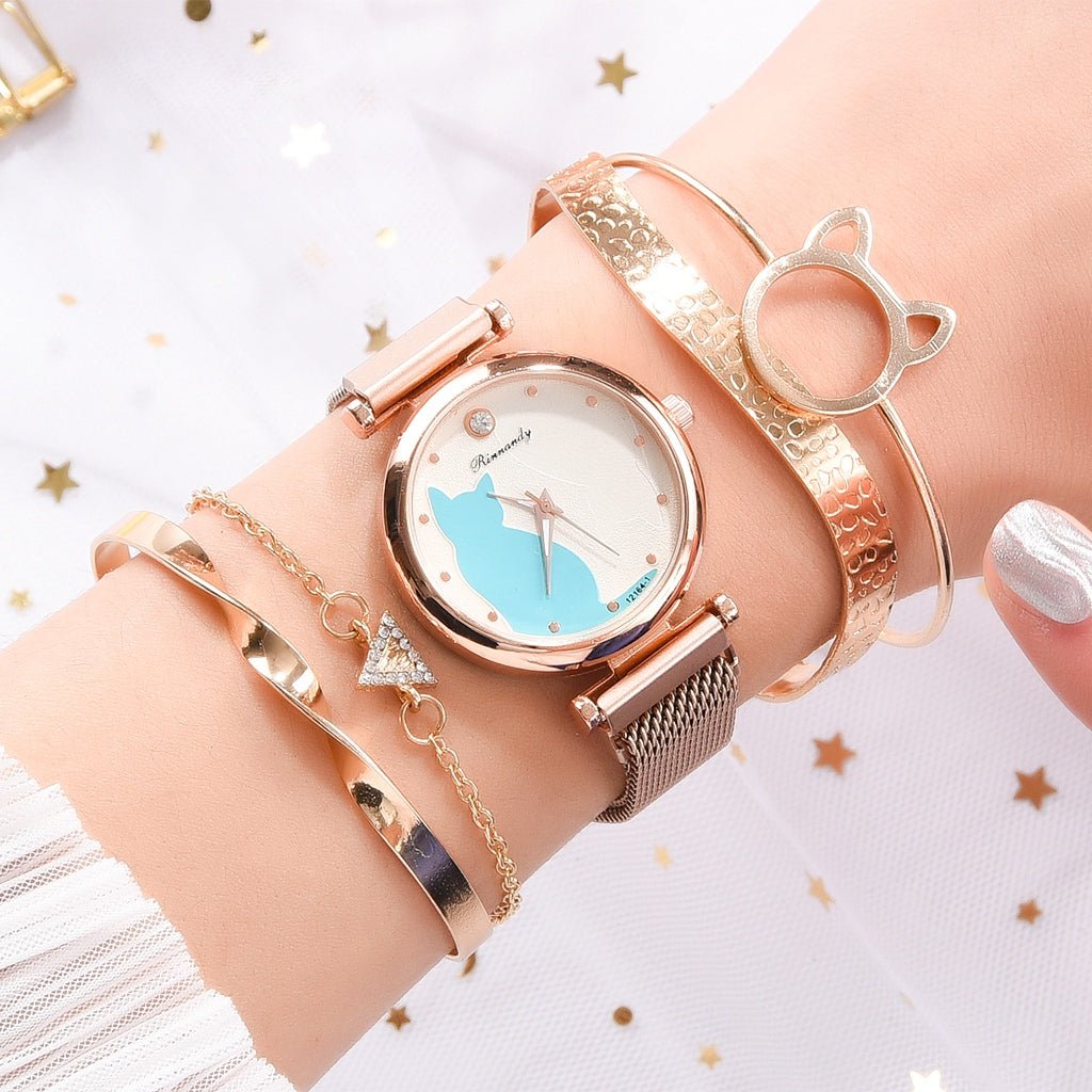 Fashionable jewelry watch set for womenWomen watch