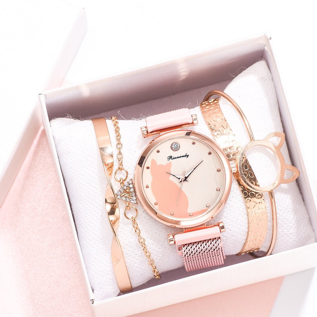 Fashionable jewelry watch set for womenWomen watch