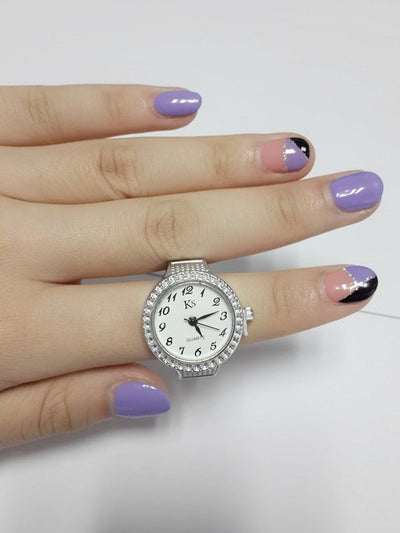 Finger ring watches for Men And WomenWatch