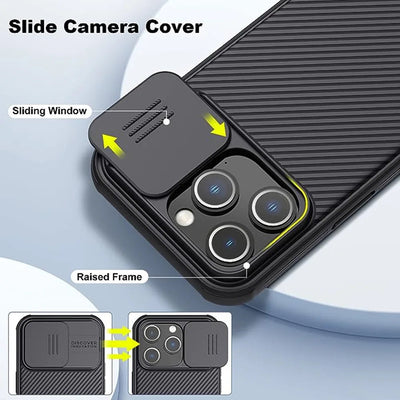 For iPhone 16 Pro Max Magsafe Case CamShield