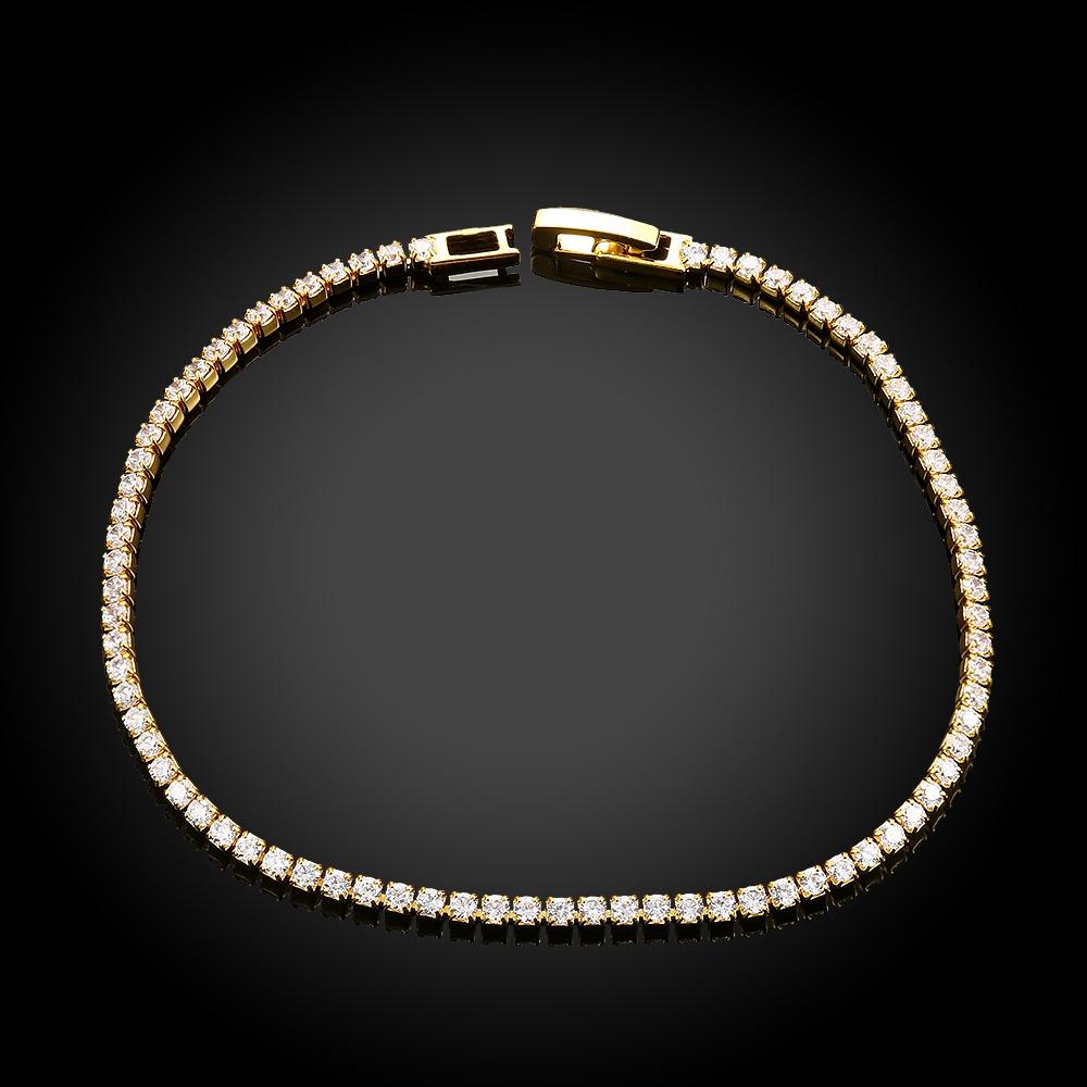 Gold 5 piece tennis bracelet setBracelet. Set