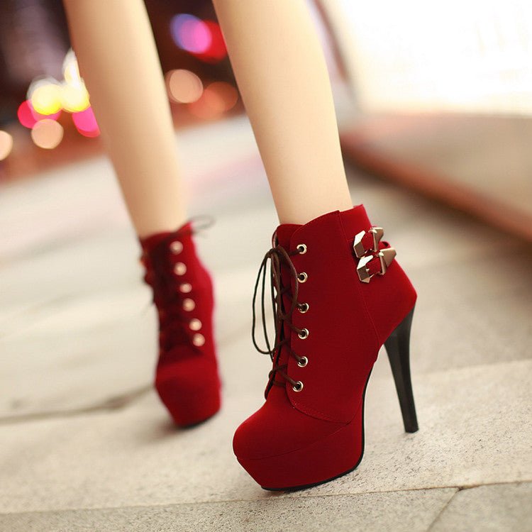 High heel bootiesFootwear