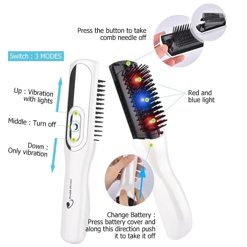 Infrared Massage Hair Comb