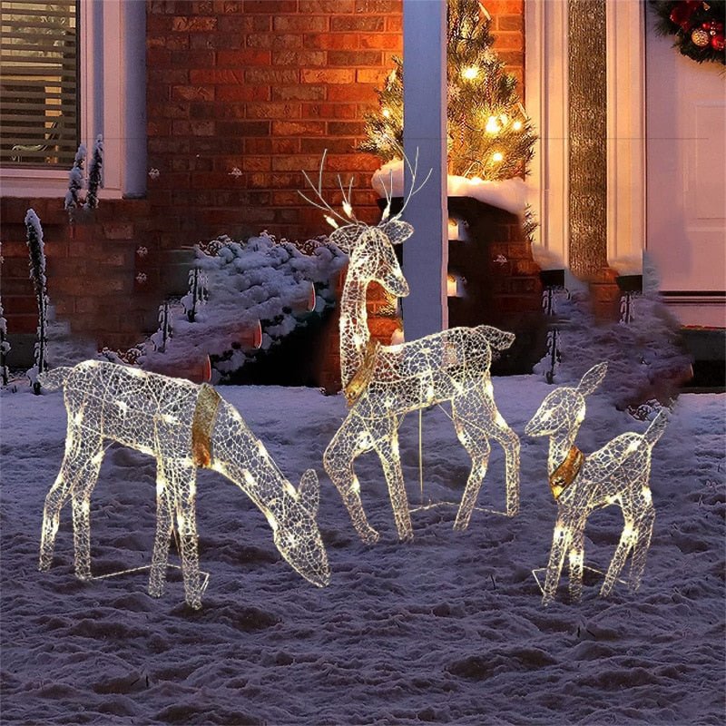 Iron Deer LED Christmas LightsChristmas decorations