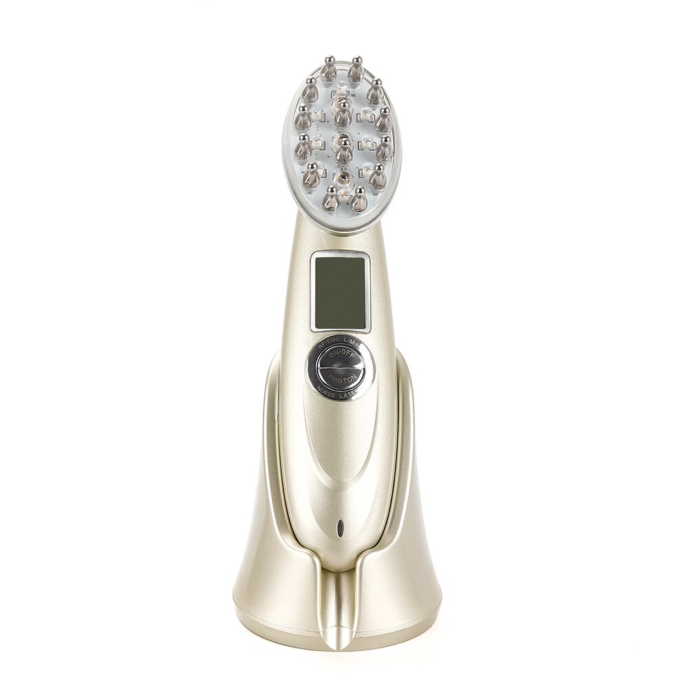 Laser Hair Growth Comb Vibration Massager