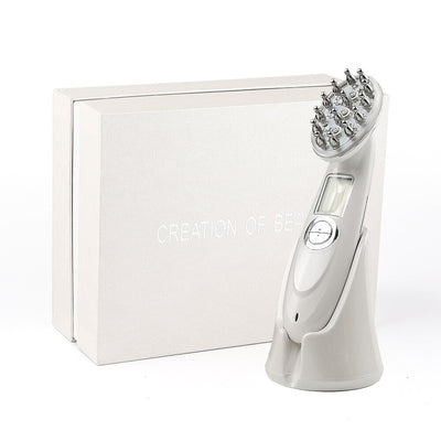 Laser Hair Growth Comb Vibration Massager