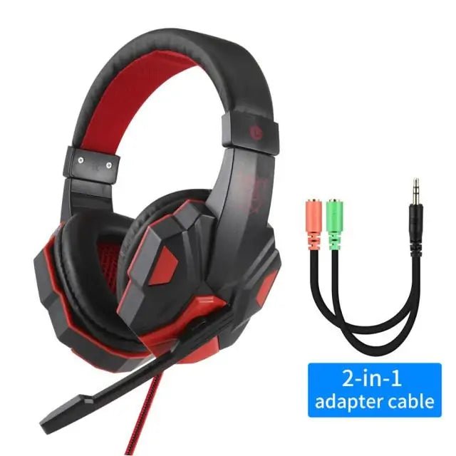 LED Light Wired Gamer HeadsetTech accessories