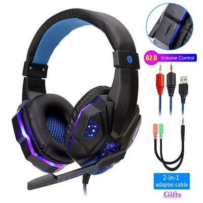 LED Light Wired Gamer HeadsetTech accessories