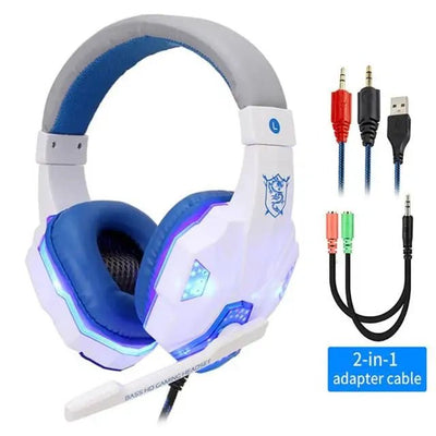 LED Light Wired Gamer HeadsetTech accessories