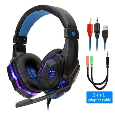 LED Light Wired Gamer HeadsetTech accessories