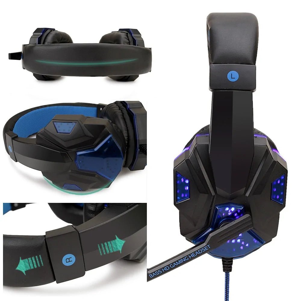 LED Light Wired Gamer HeadsetTech accessories