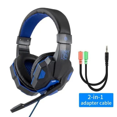 LED Light Wired Gamer HeadsetTech accessories