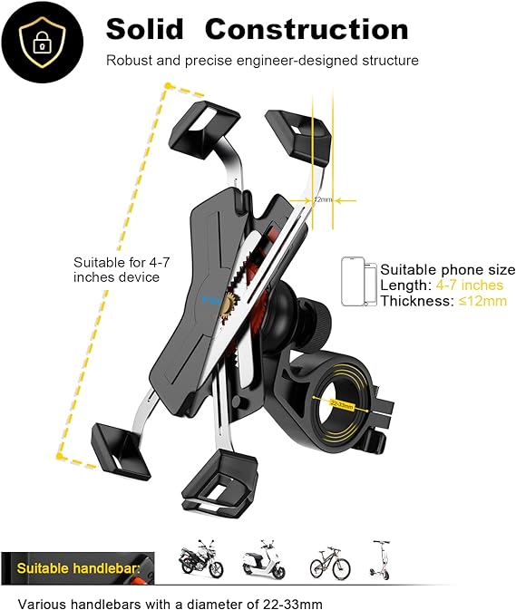 Mobile phone Bike MountiPhone accessories