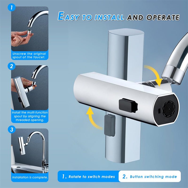 Multifunctional Waterfall Nozzle ExtensionKitchen