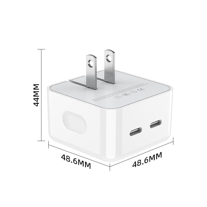 PD35W Dual Port Charging Plug Mobile Phone ChargerCharge