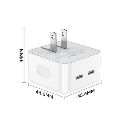 PD35W Dual Port Charging Plug Mobile Phone ChargerCharge