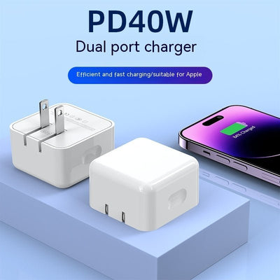 PD35W Dual Port Charging Plug Mobile Phone ChargerCharge