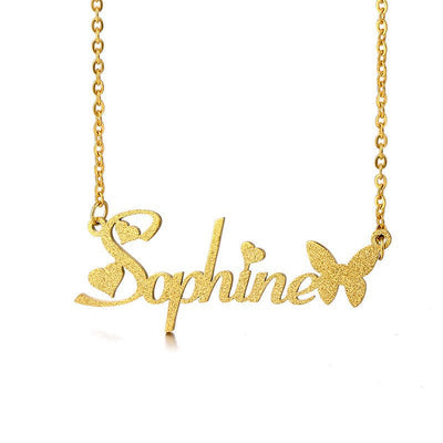 Personalized Necklace Nameplate Pendant