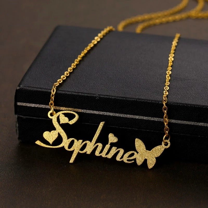 Personalized Necklace Nameplate Pendant