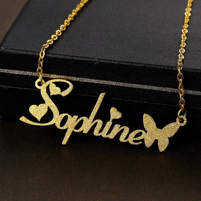 Personalized Necklace Nameplate Pendant