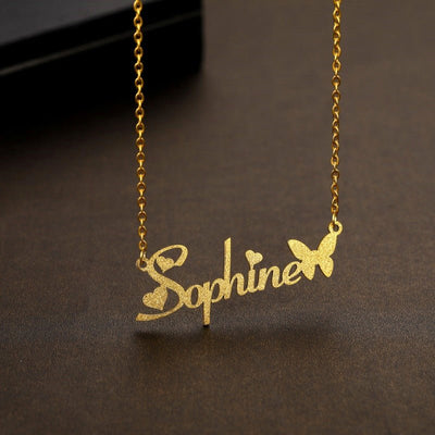 Personalized Necklace Nameplate Pendant