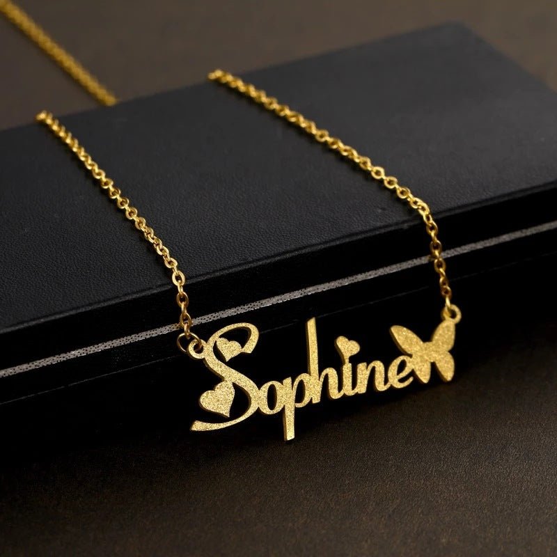 Personalized Necklace Nameplate Pendant