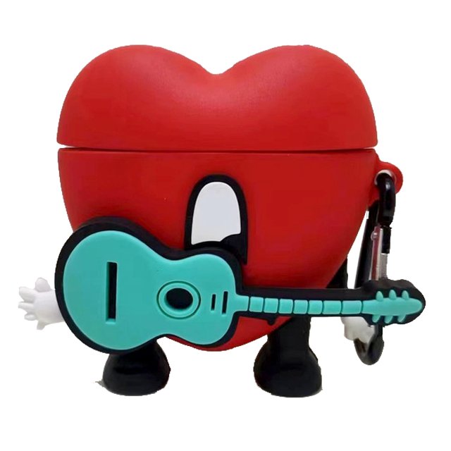 Red Heart Airpods Case