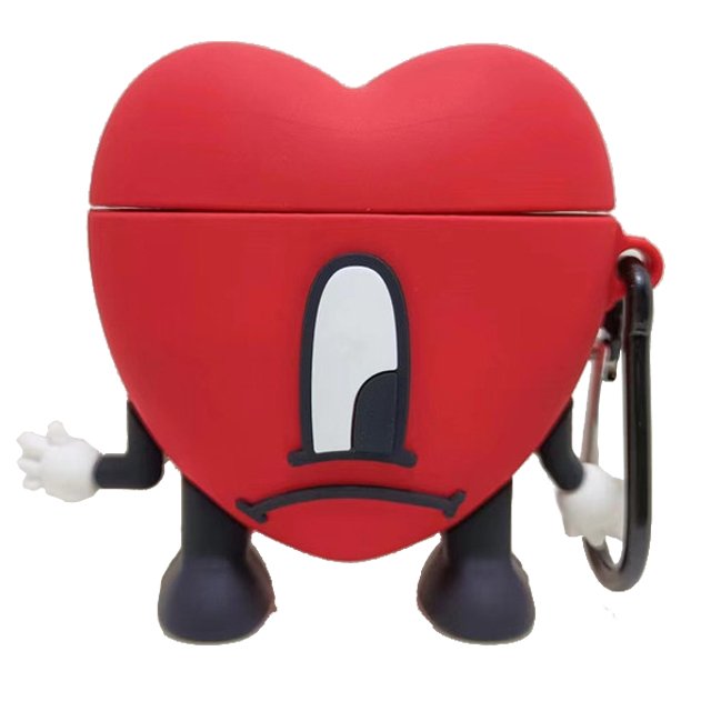 Red Heart Airpods Case