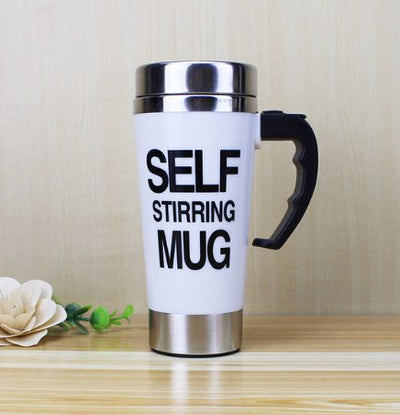 Self stirring Drinking mugsSelf stirring mugs